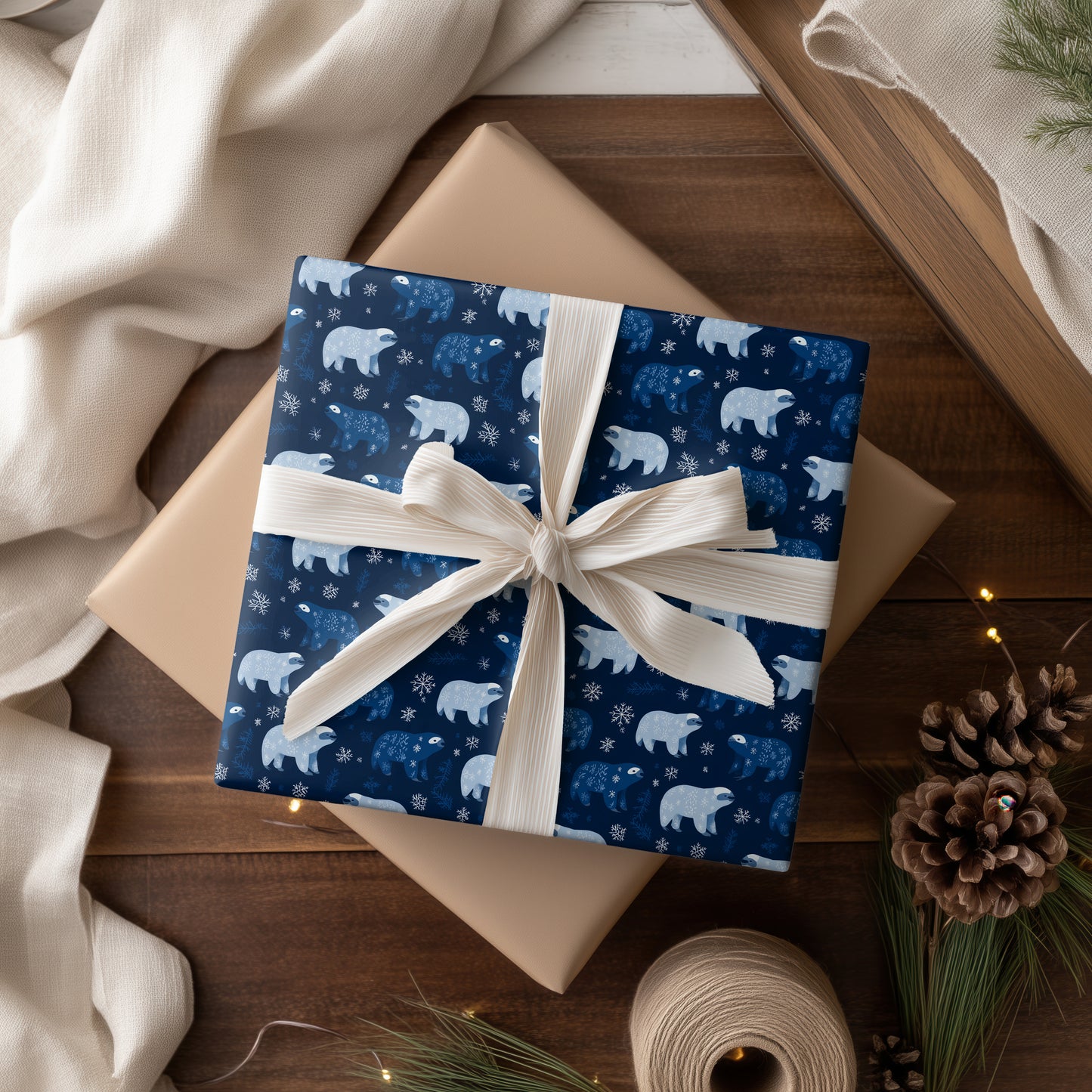 Arctic Bears Dance Through Midnight