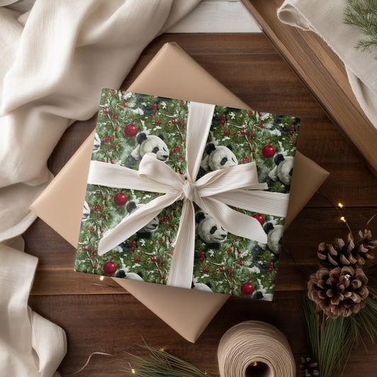 Winter's Panda Ornaments