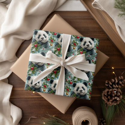 Festive Panda's Winter Wonderland