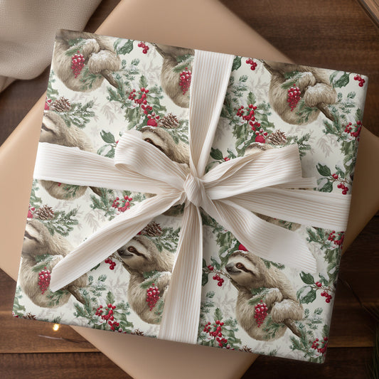 Winter's Soft Fur Holds Berries