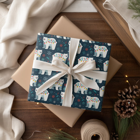 Polar Bears Wear Holiday Cheer