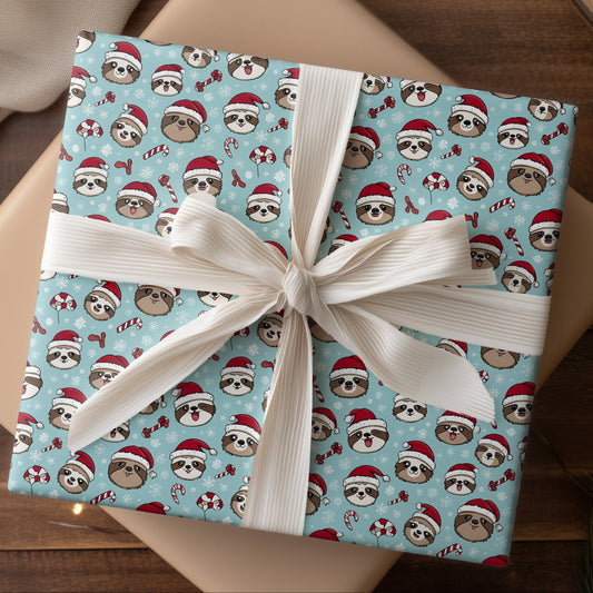 Sloth Claus Brings Holiday Cheer