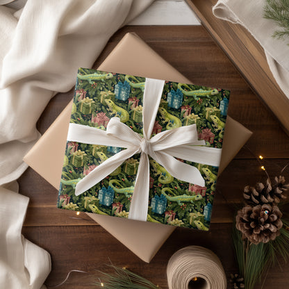 Lizards Wrap Their Festive Tales