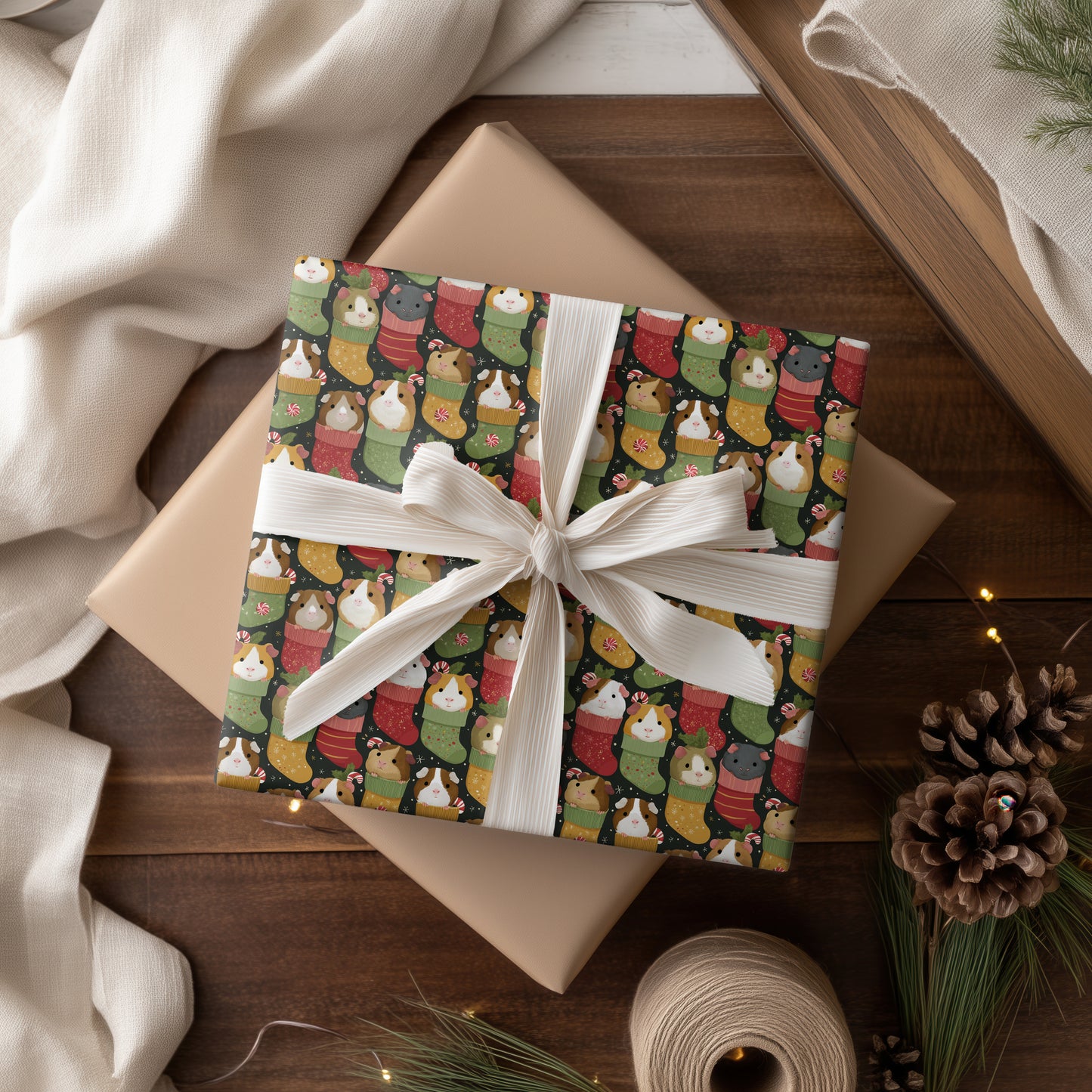 Cozy Critters Nestled In Yuletide Socks