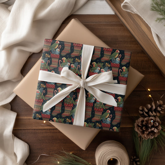 Feathered Friends Unwrap Holiday Cheer