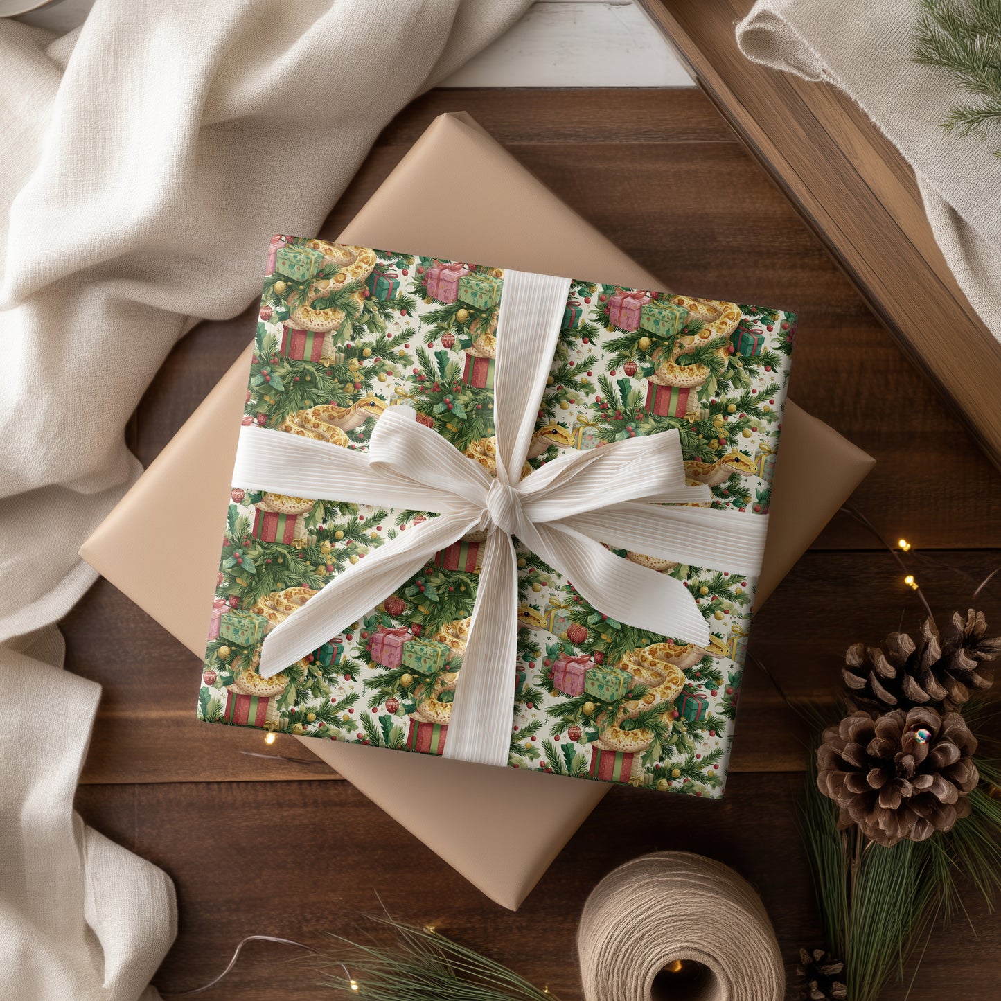 Serpent Wraps Holiday's Tender Surprise