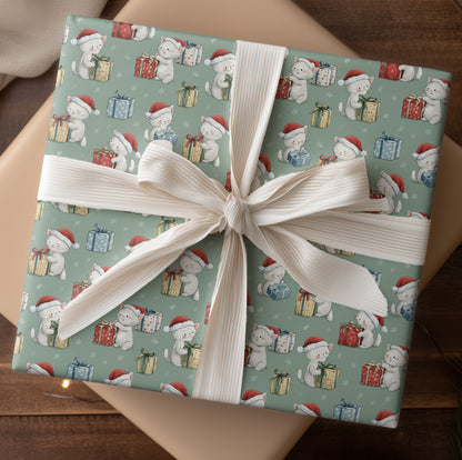 Kittens Unwrap Winter's Tender Joy