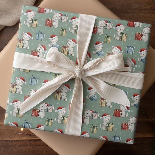 Kittens Unwrap Winter's Tender Joy