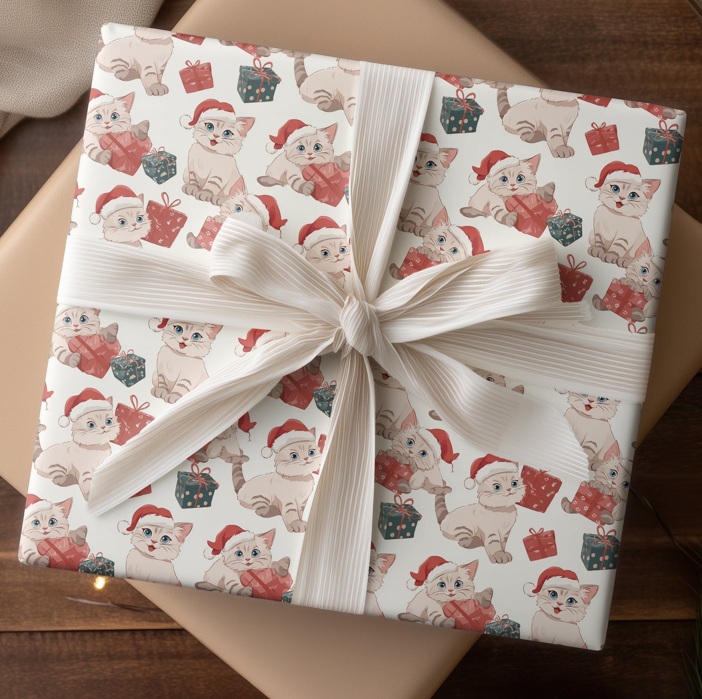 Playful Paws Unwrap Holiday Magic