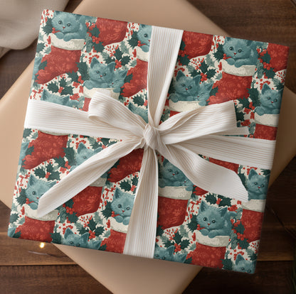 Soft Paws In Christmas Stockings