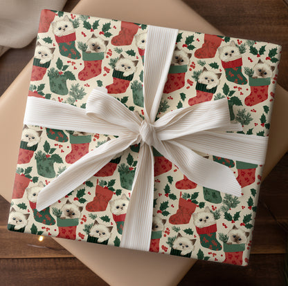 Kittens Snuggle Christmas Stockings