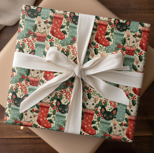 Curious Cats In Cozy Sweaters