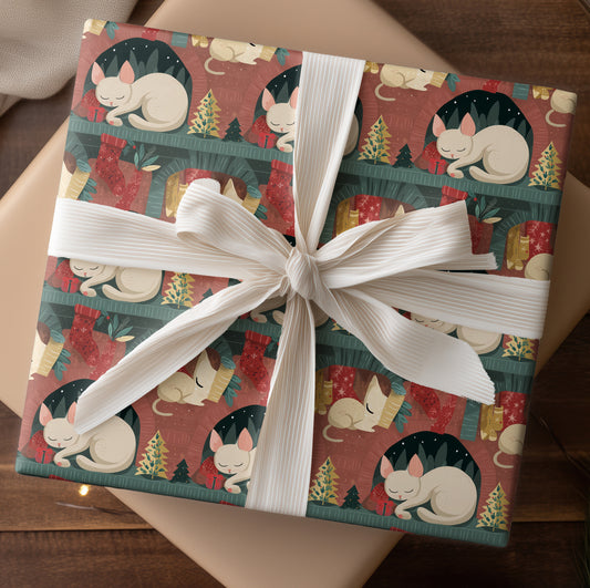 Cozy Cat Dreams Christmas Magic