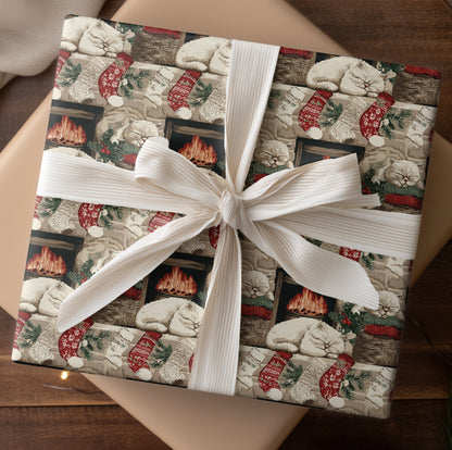 Cozy Cats Keep Christmas Secrets