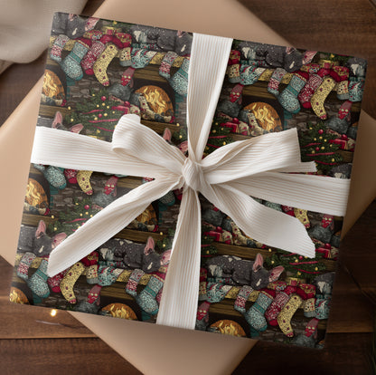 Cozy Cats Claim Christmas Corner