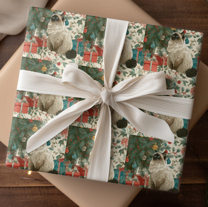 Ragdoll's Christmas Contemplation