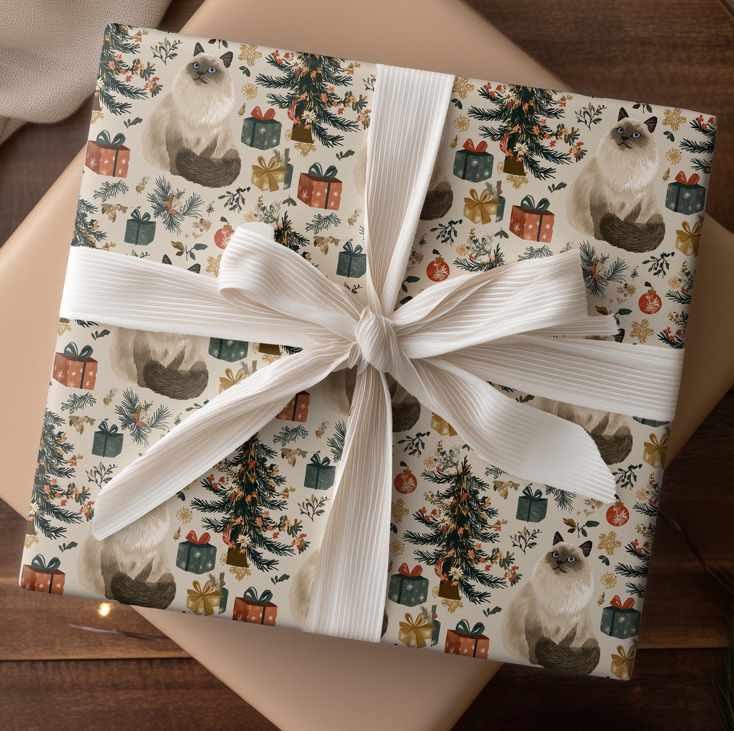 Ragdoll Reigns Over Christmas Cheer