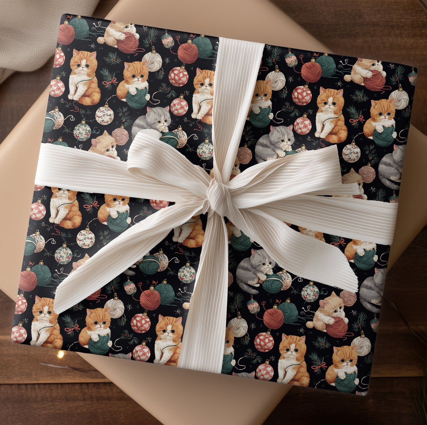 Playful Yarn Storms Through Christmas