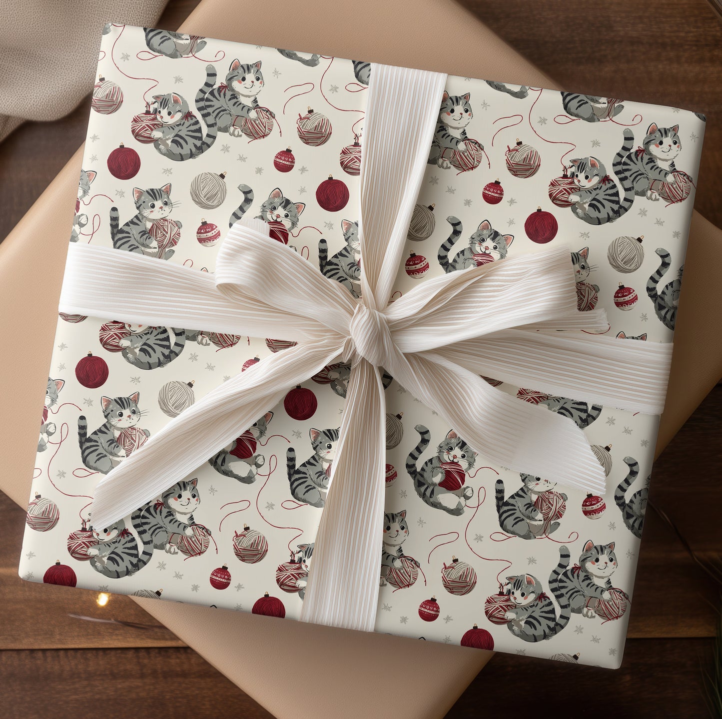 Playful Paws Tangle Christmas Threads