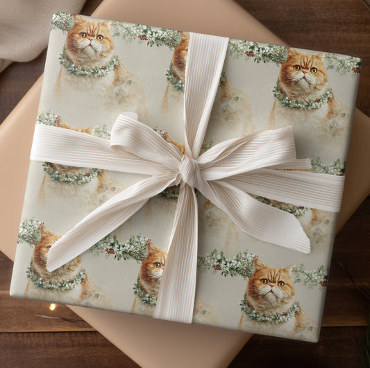 Ginger Royalty Wears Winter's Crown