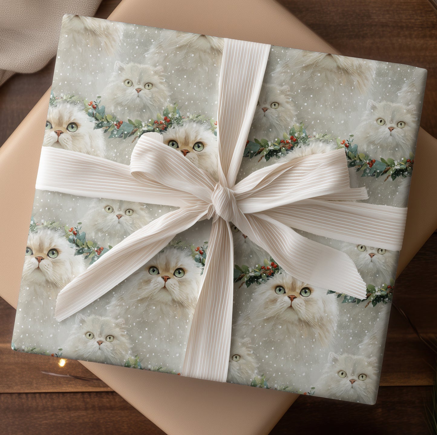 Winter's Soft Fur Falls Silent