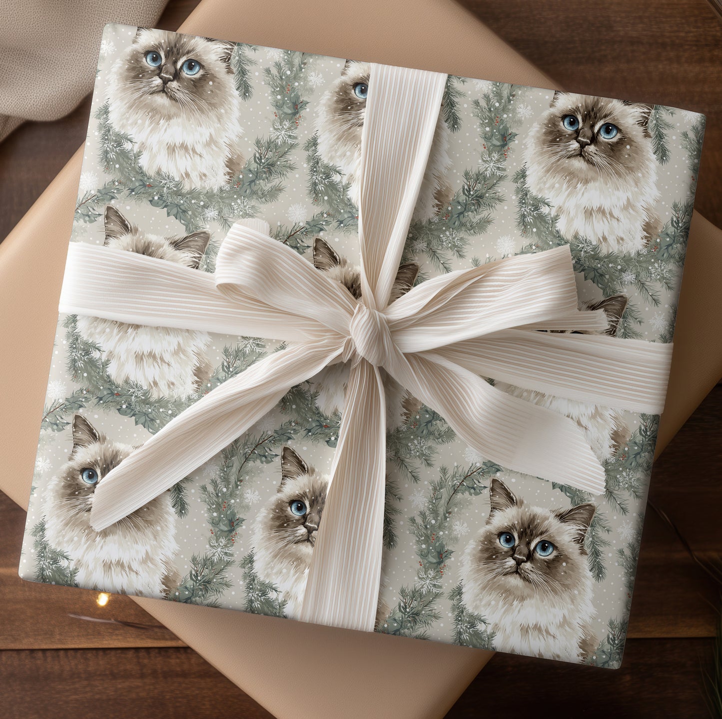 Frost Catches Blue Gaze