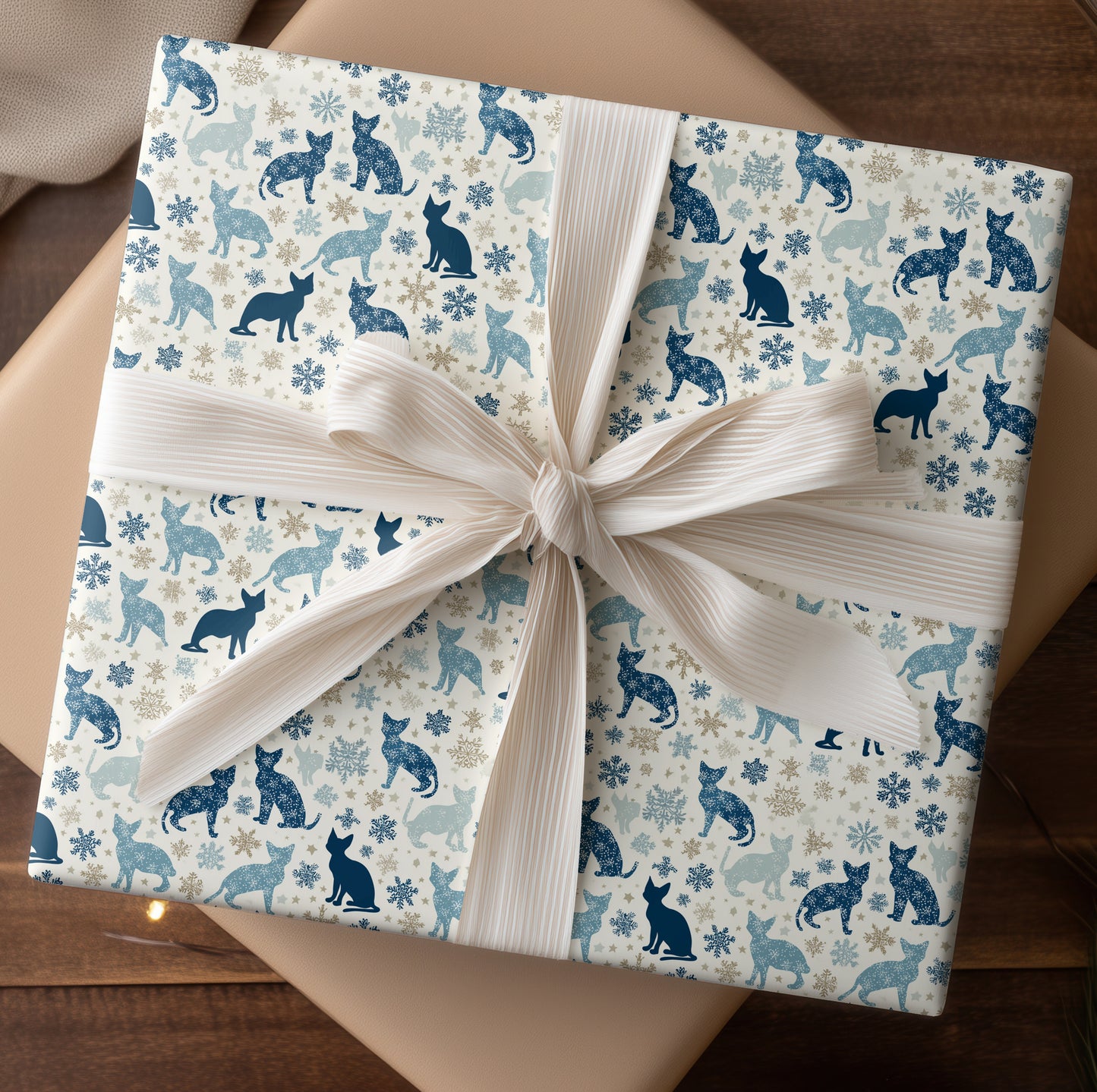 Winter Whispers of Feline Grace