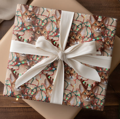 Reindeer Cats Tangle Holiday Cheer