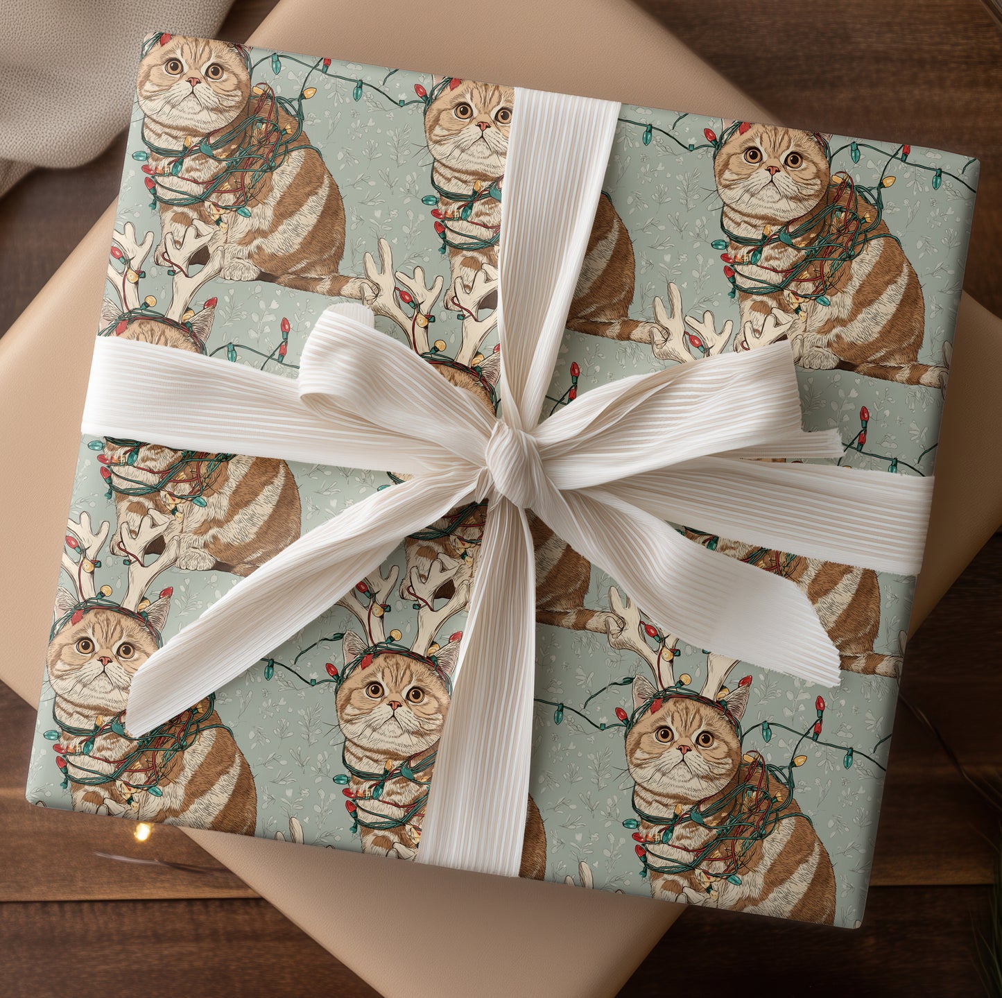 Merry Mischief: A Cat's Christmas Adornment