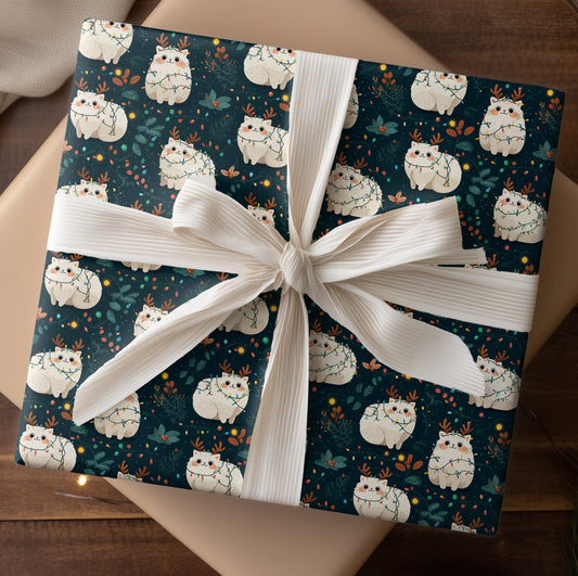 Festive Felines Glow With Winter Magic