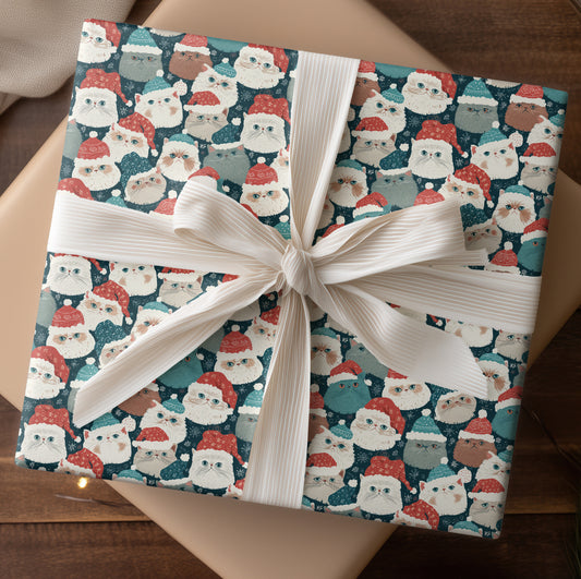 Festive Felines Gather For Winter's Party