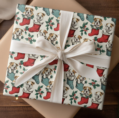 Bulldogs Tucked In Holiday Cheer