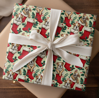 Bulldog Bells Ring Christmas Cheer