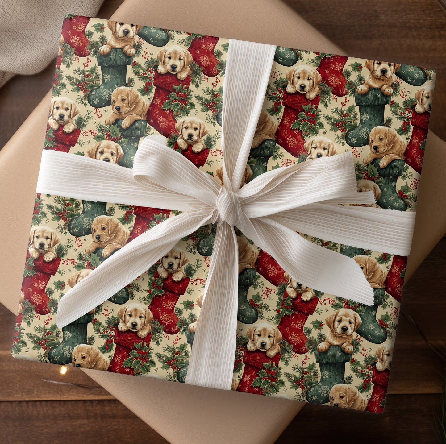 Puppy Paws and Christmas Cheer