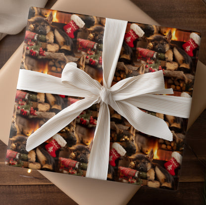 Firelight Finds Drowsy Companions