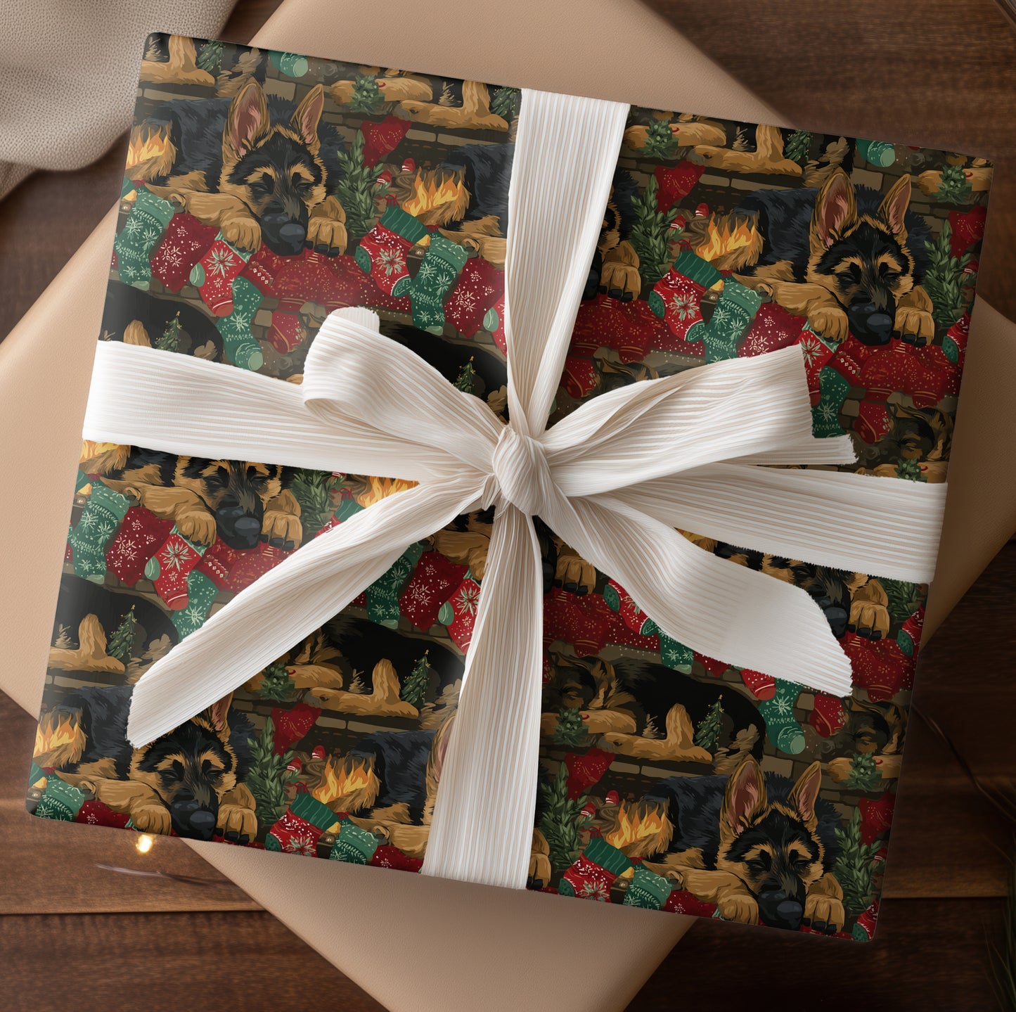 Cozy Paws By Firelight