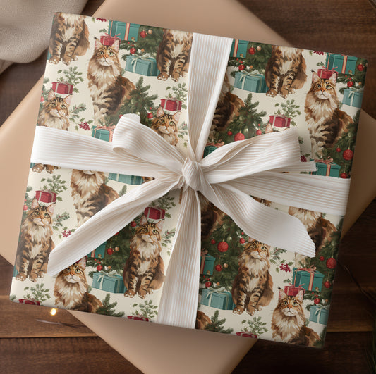 Festive Felines: Gifts And Purrs