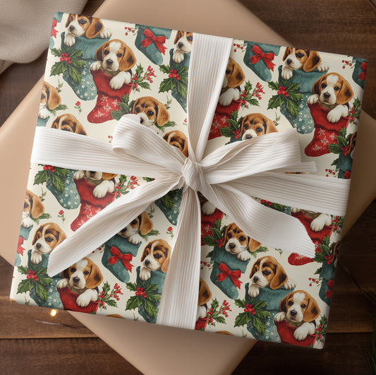 Puppy Love Wraps Christmas Warmth