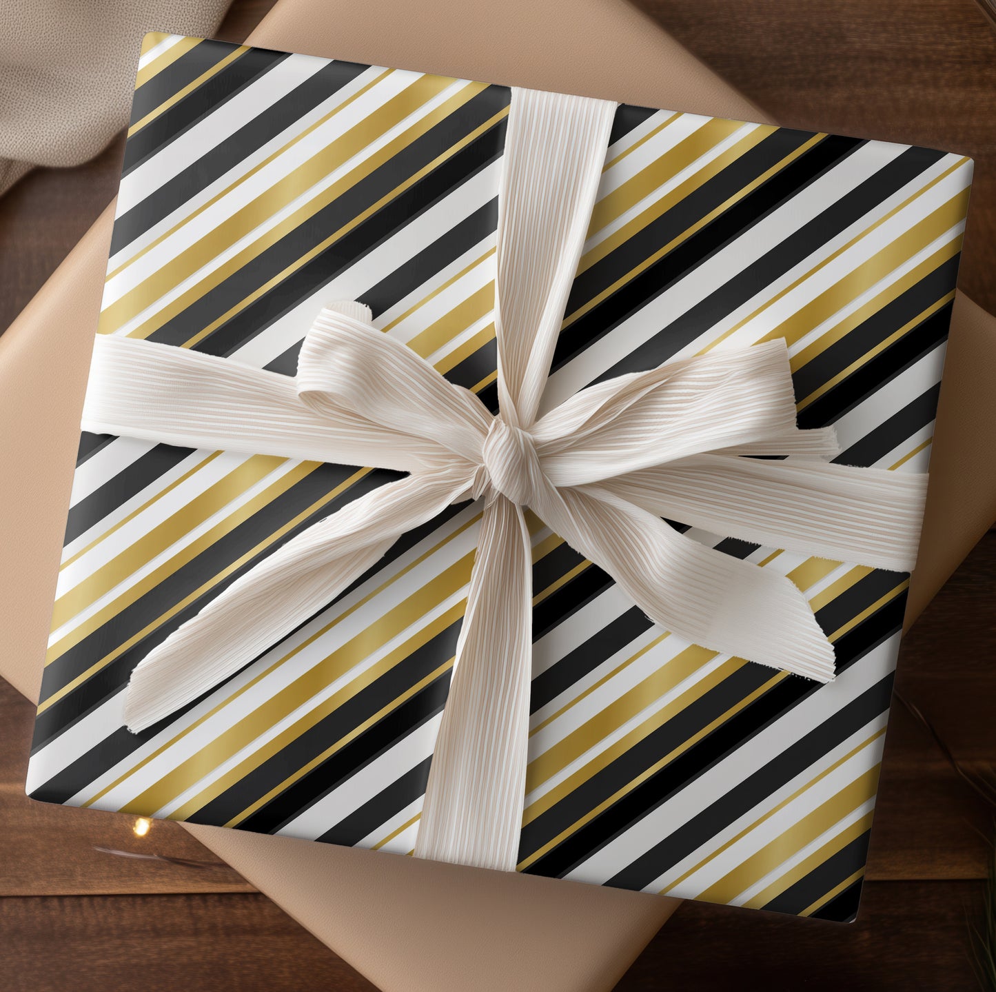 Diagonal Rhythms Of Golden Light