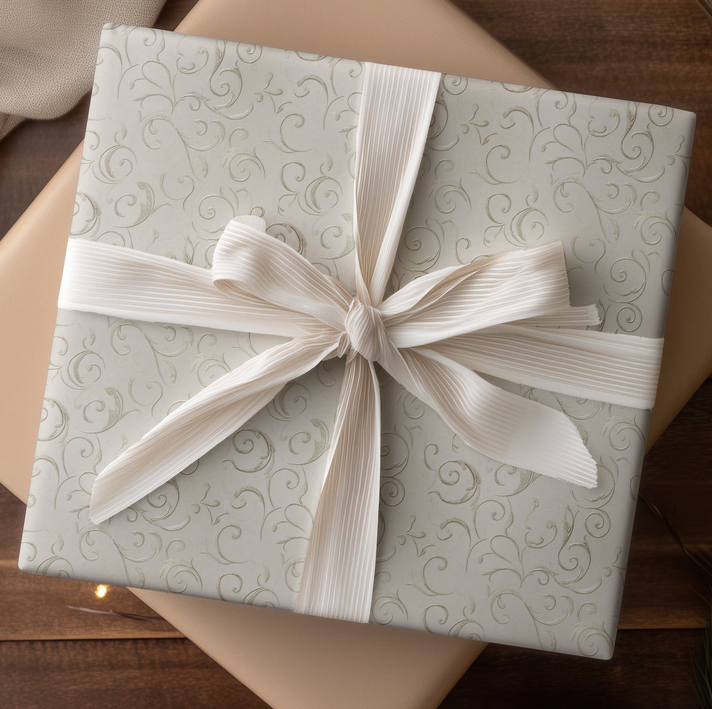 Soft Scrolls Dancing Quietly