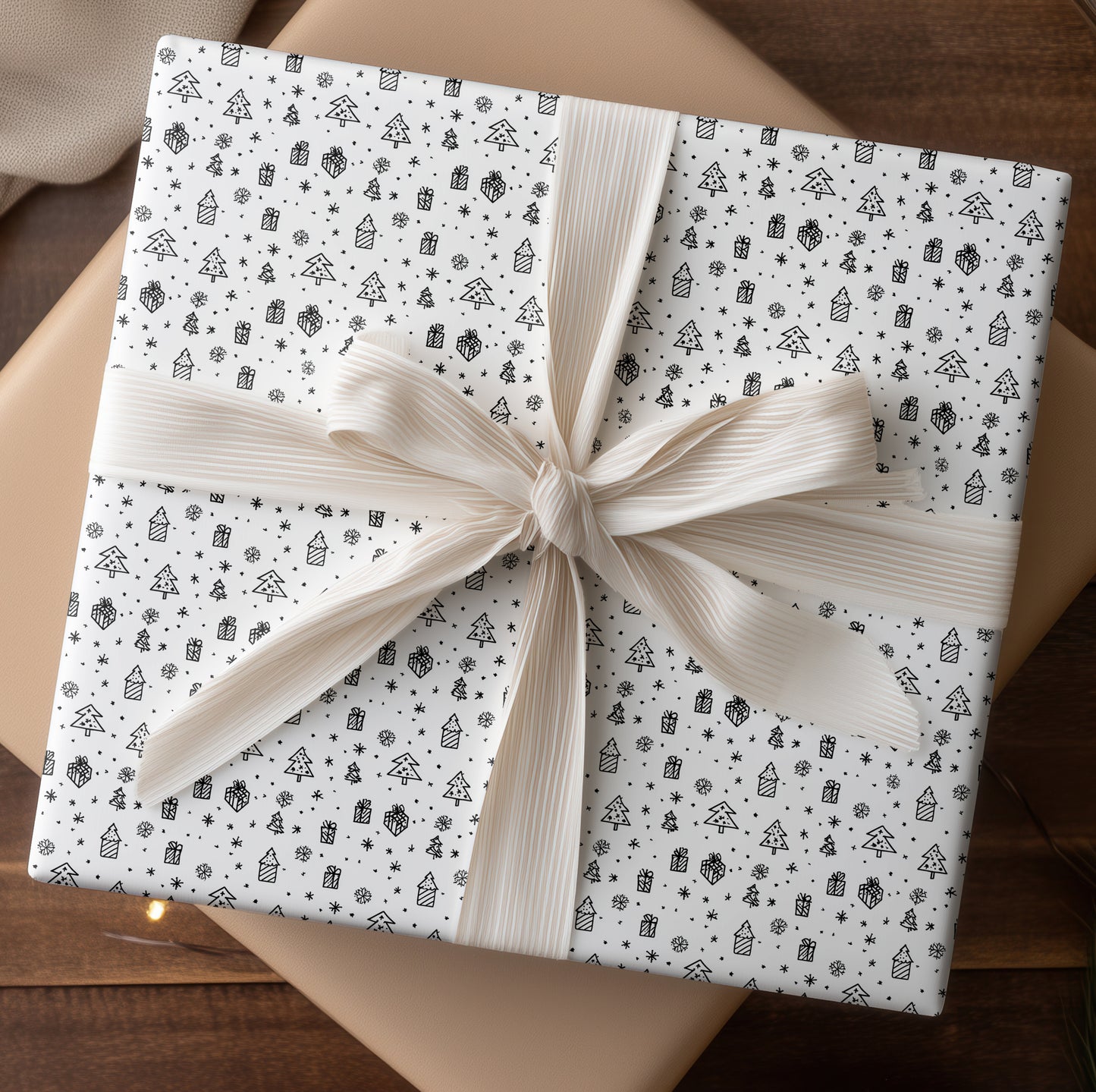 Winter's Playful Gift Symphony