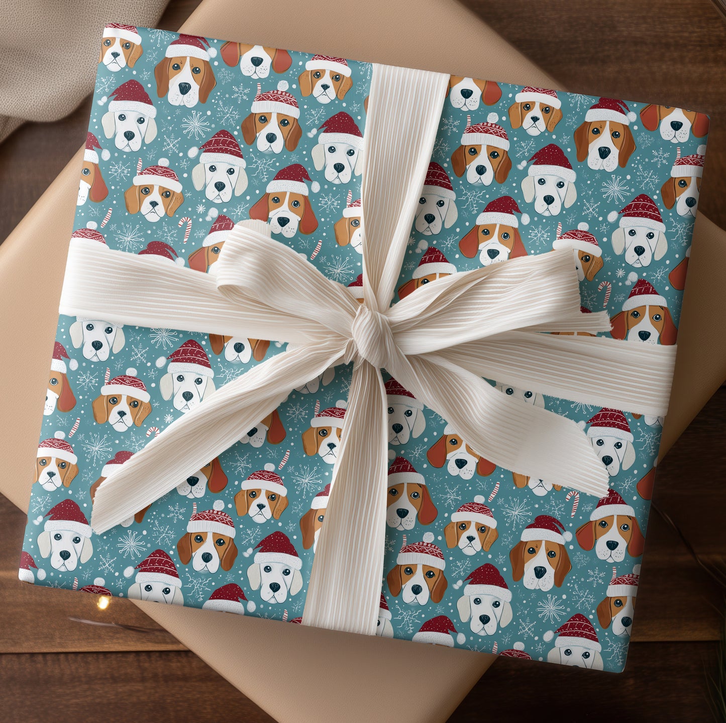 Festive Hounds Of Winter Cheer