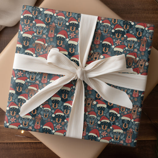 Dachshund Holiday Reverie