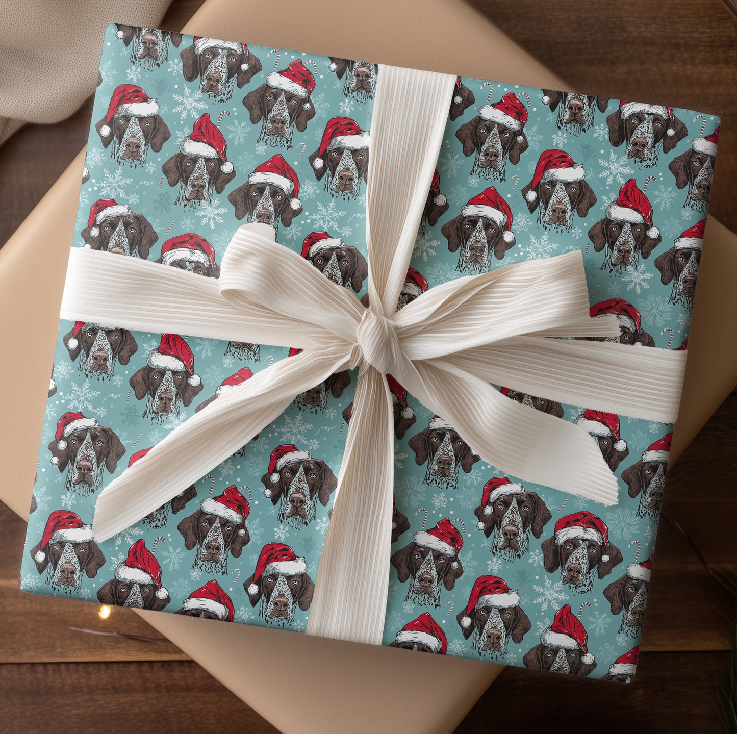 Spotted Santas Bark Christmas Cheer