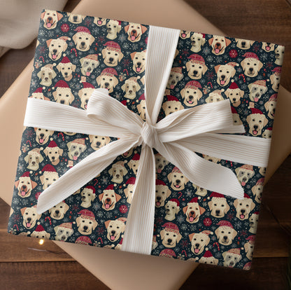 Happy Hounds Celebrate Winter's Cheer