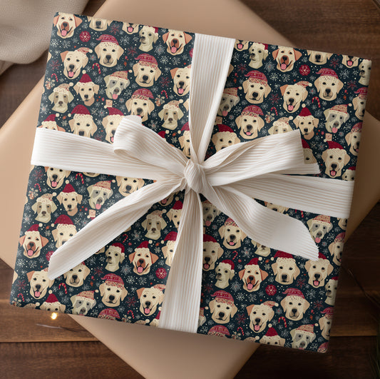 Happy Hounds Celebrate Winter's Cheer