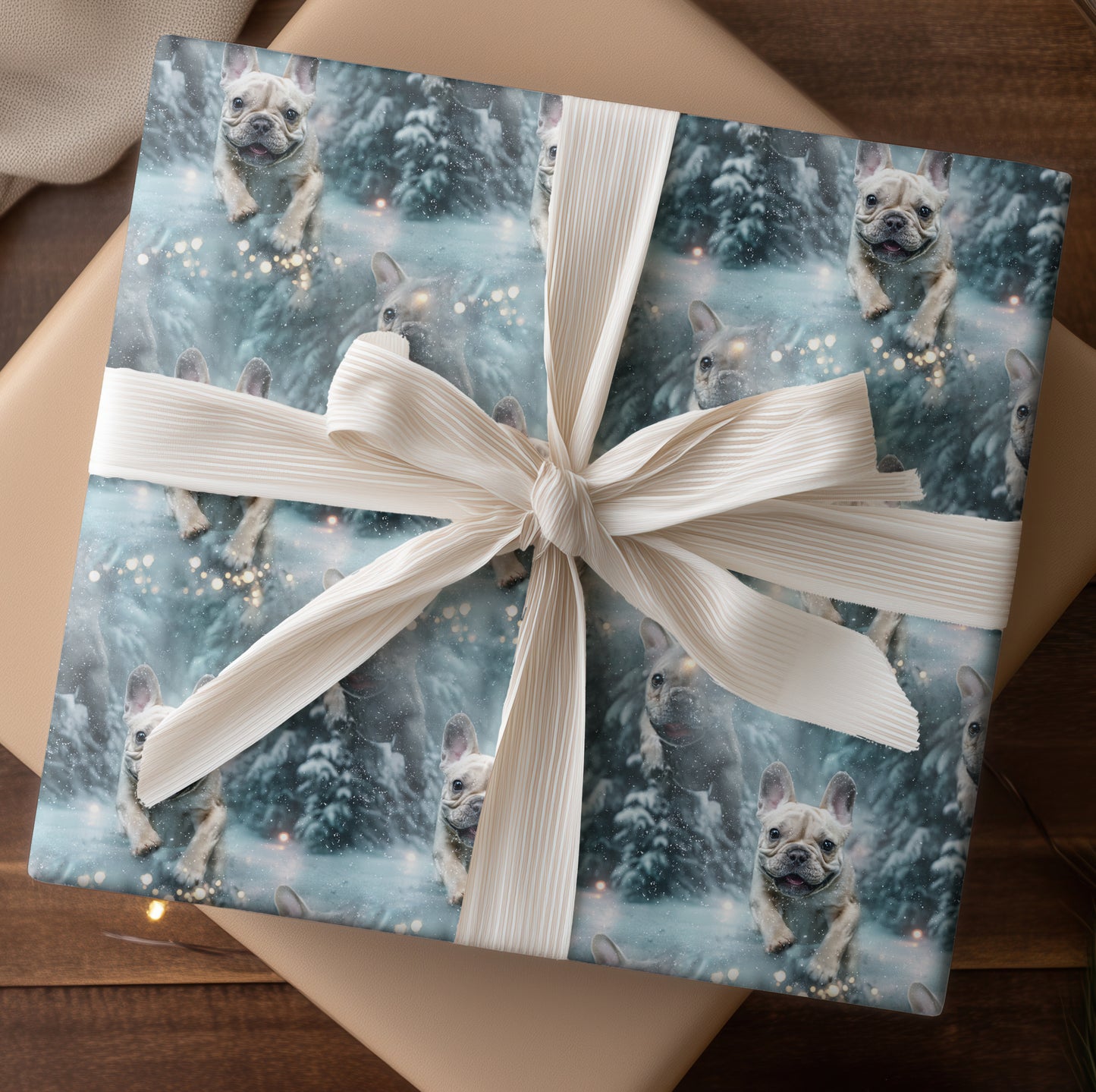 Snowfall Plays With Puppy Dreams