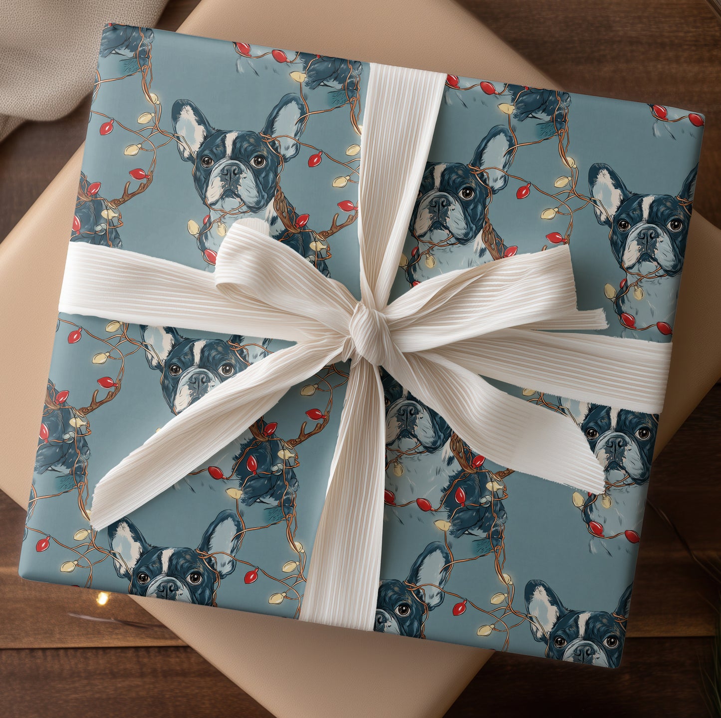 Holiday Lights Tangle With Curiosity