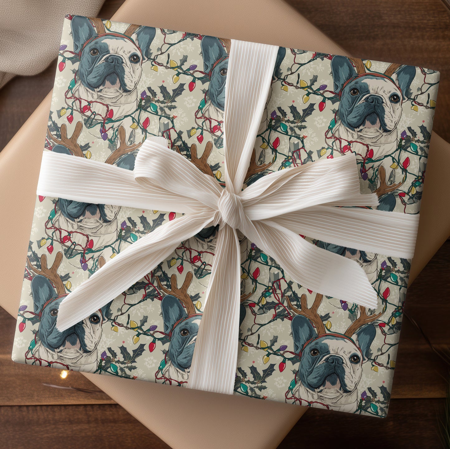 Faithful Bulldog's Whimsical Christmas