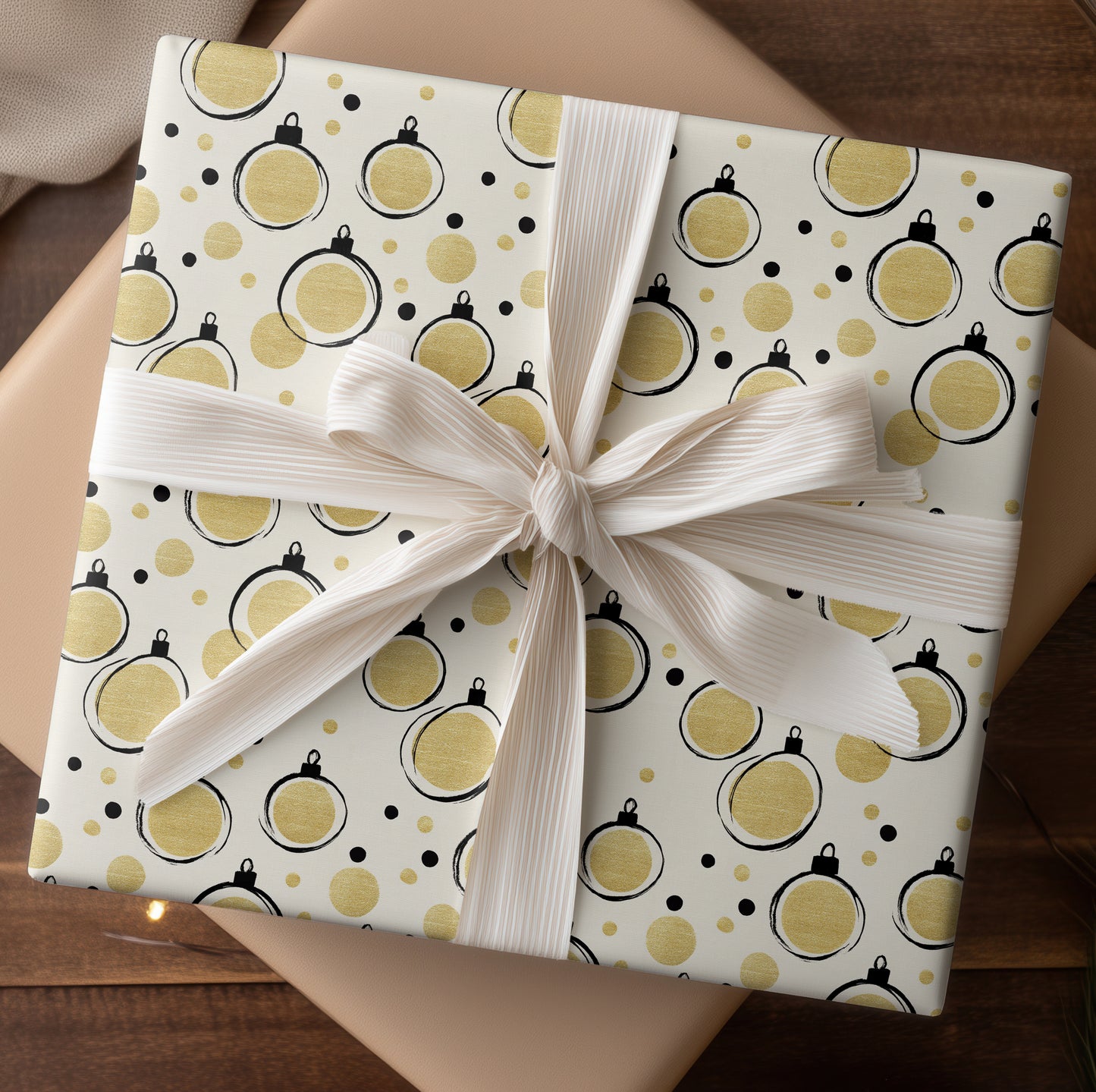 Golden Orbits Of Holiday Cheer